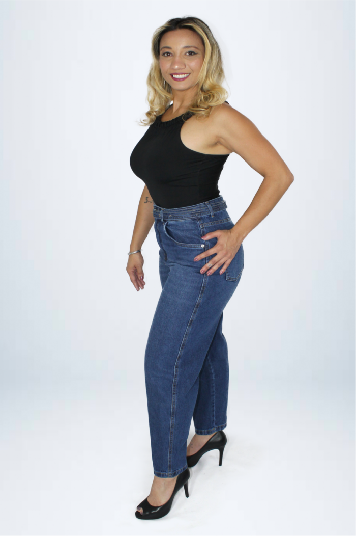 Calça slouchy
